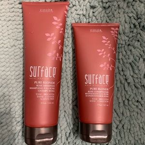 Surface Pure Blonde Rose Shampoo and Conditioner
